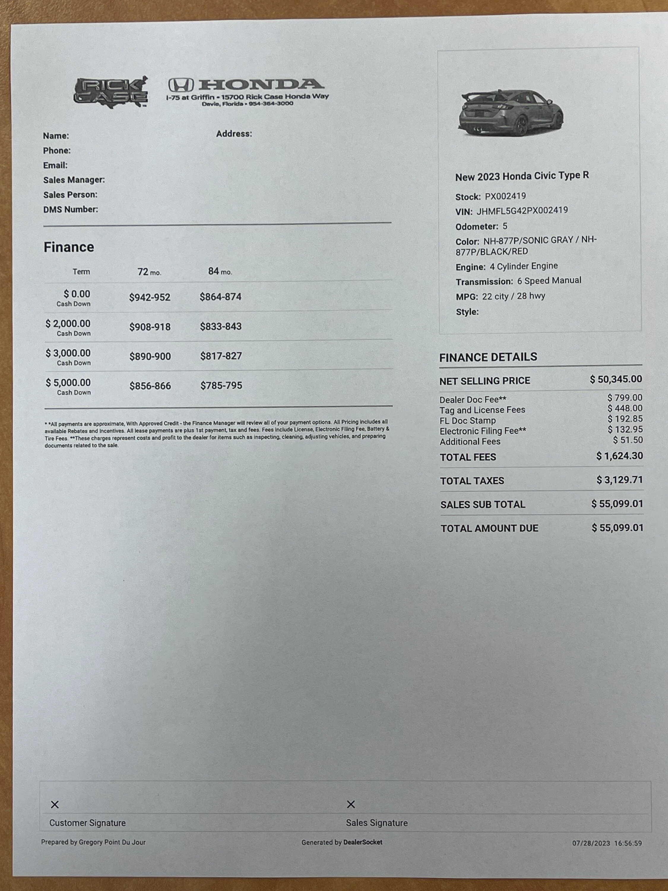 11th Gen Honda Civic 2023 Civic Type R Waitlist / Deposit / Reservations List - Check in here! IMG_0124