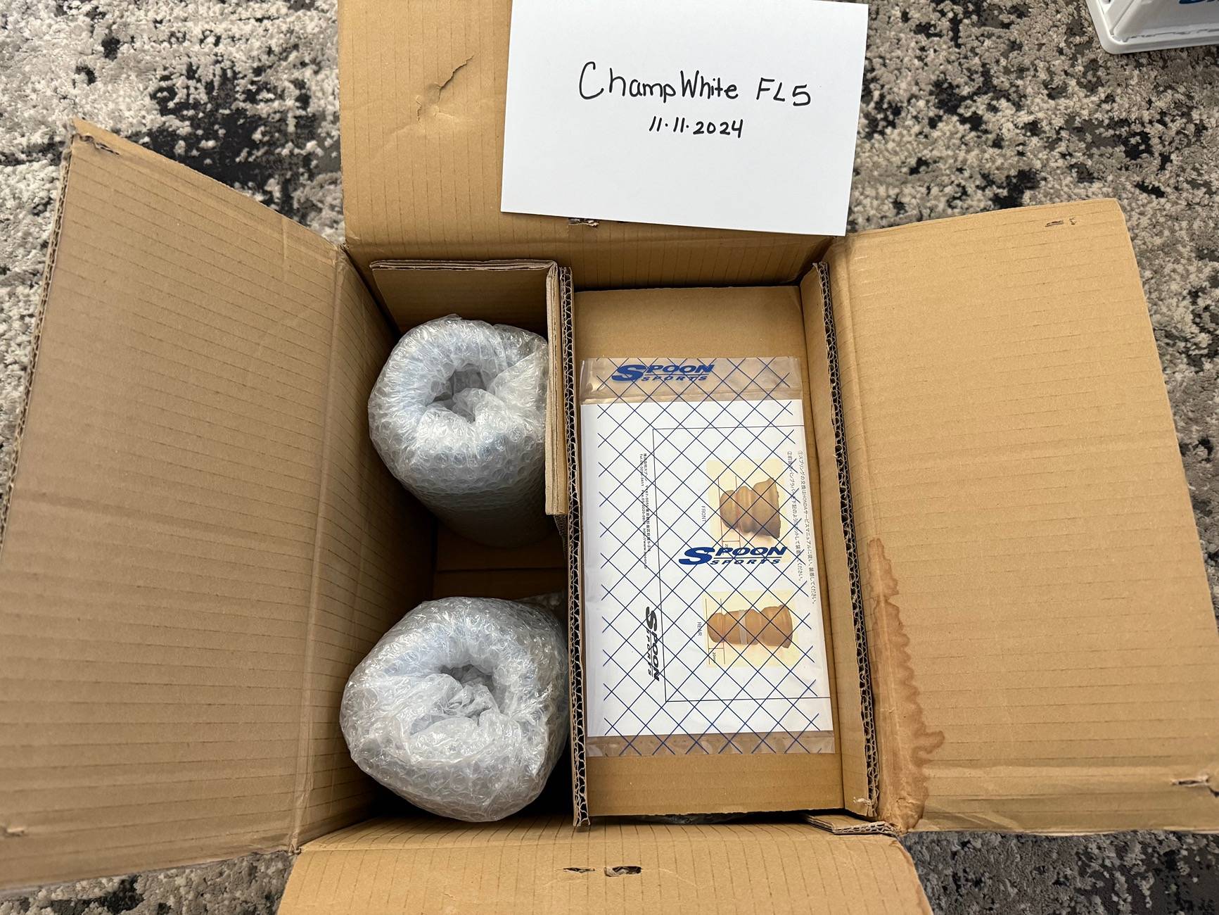 11th Gen Honda Civic FS: Spoon Springs **Brand New** FL5 Type R IMG_0162