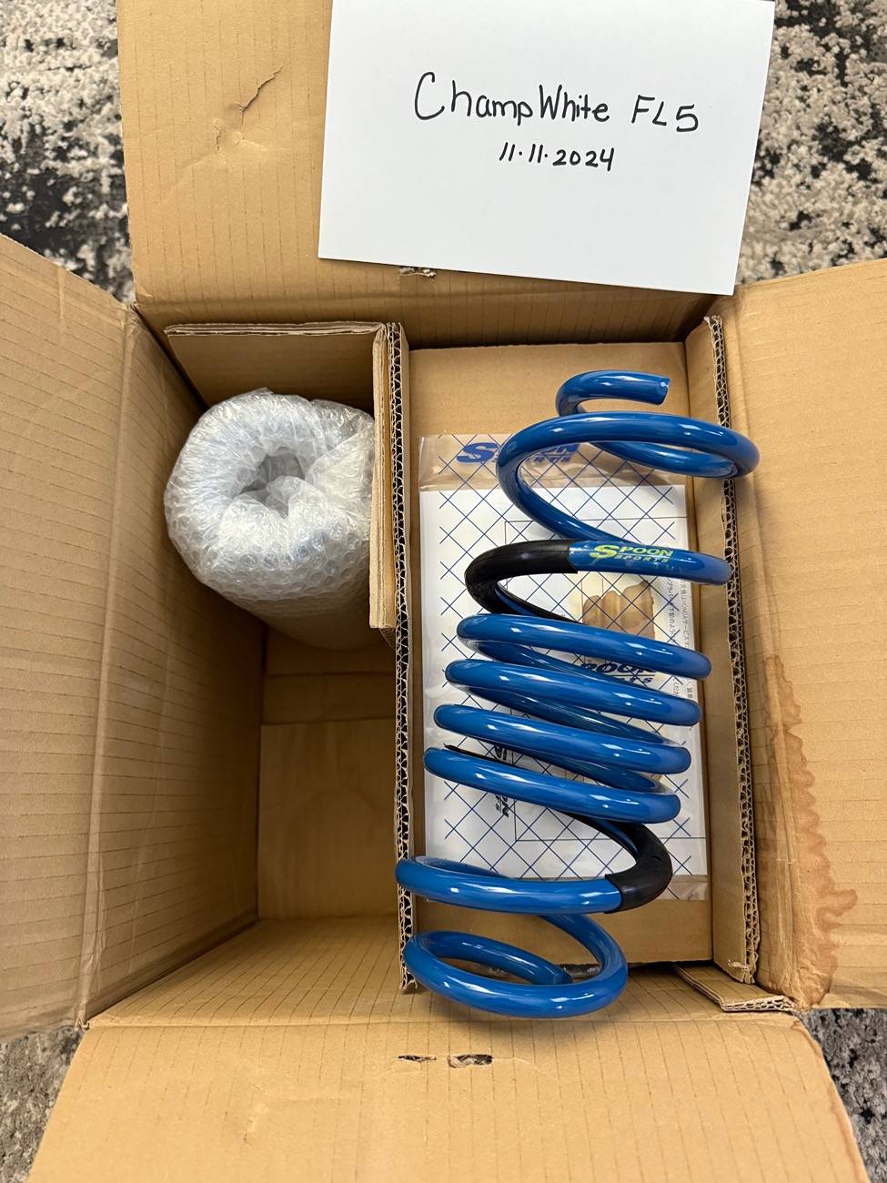 11th Gen Honda Civic FS: Spoon Springs **Brand New** FL5 Type R IMG_0163