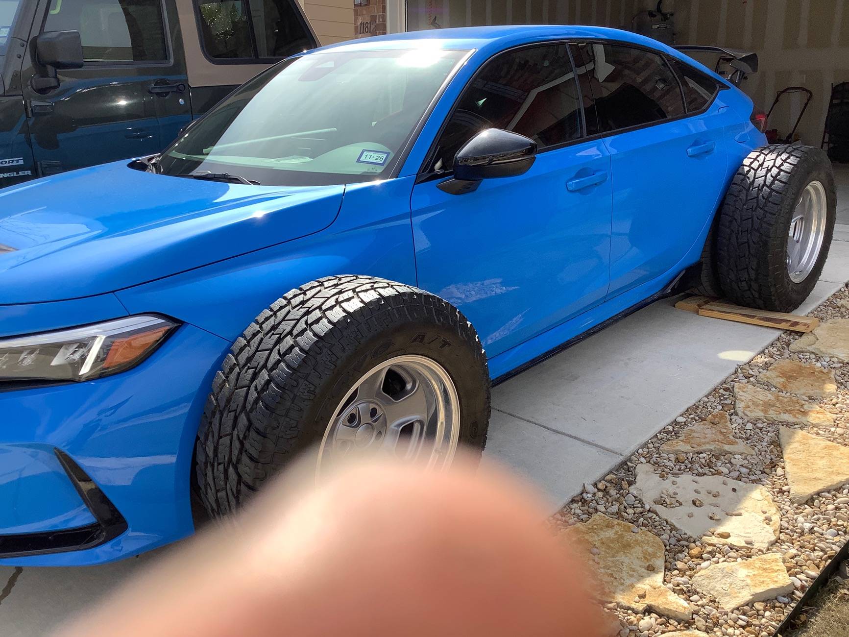 11th Gen Honda Civic Civic Unslammed.  FORMERLY:  Weirdo 2025 Type R Noob wants to INCREASE ground clearance. IMG_0176