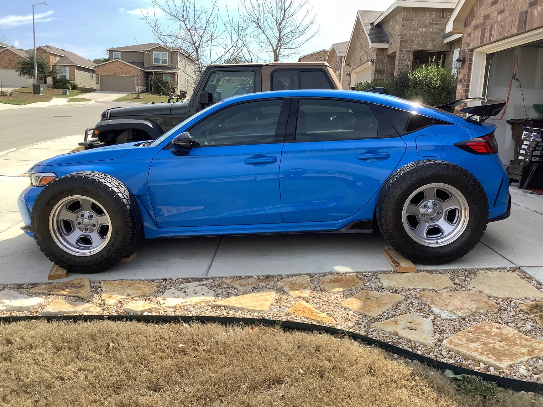 11th Gen Honda Civic Civic Unslammed.  FORMERLY:  Weirdo 2025 Type R Noob wants to INCREASE ground clearance. IMG_0177