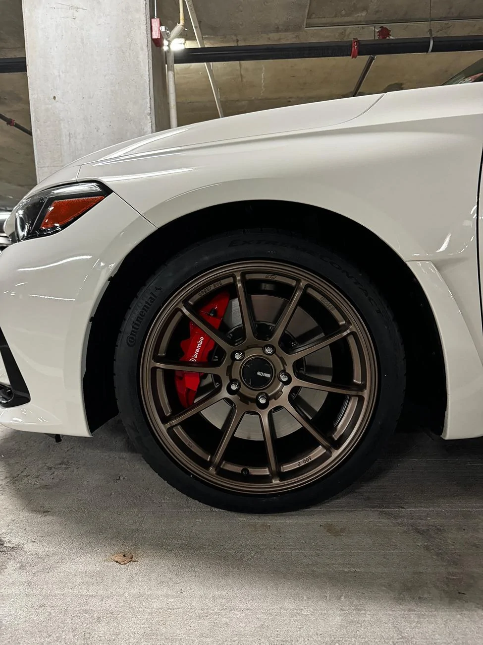 11th Gen Honda Civic WTS: Bronze Enkei Triumph 18x9.5 w/ Continental DWS06 IMG_0190
