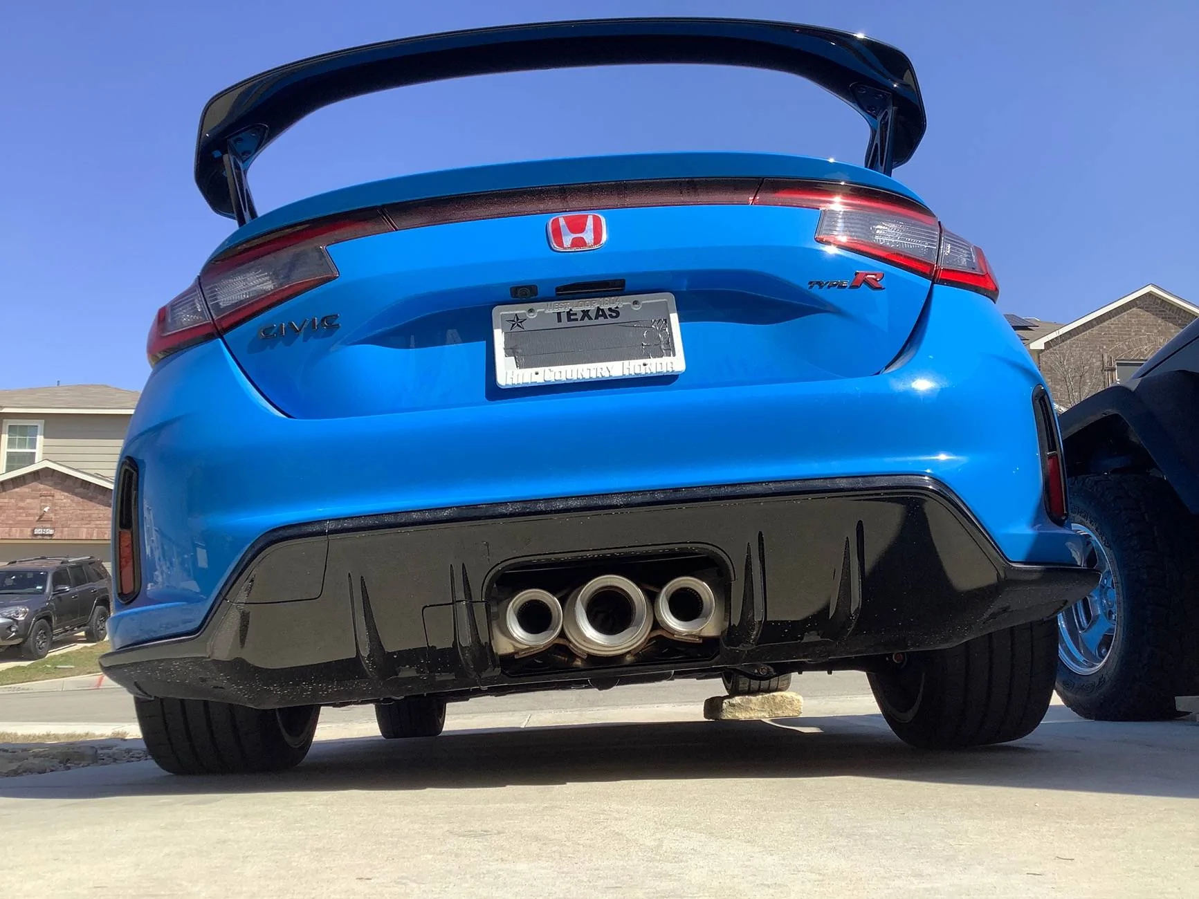 11th Gen Honda Civic Civic Unslammed.  FORMERLY:  Weirdo 2025 Type R Noob wants to INCREASE ground clearance. IMG_0205