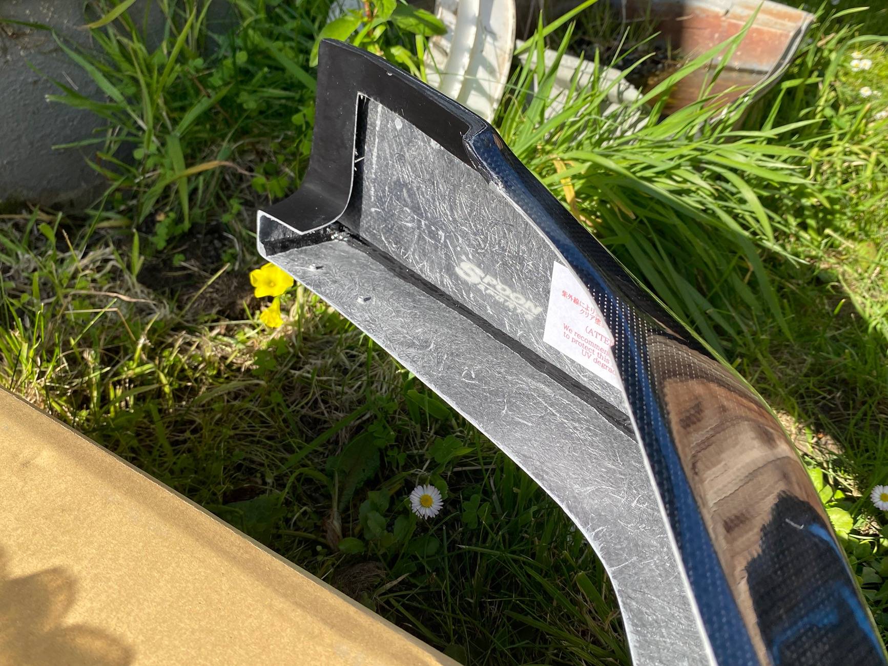 11th Gen Honda Civic Spoon front lip finally here! IMG_0222