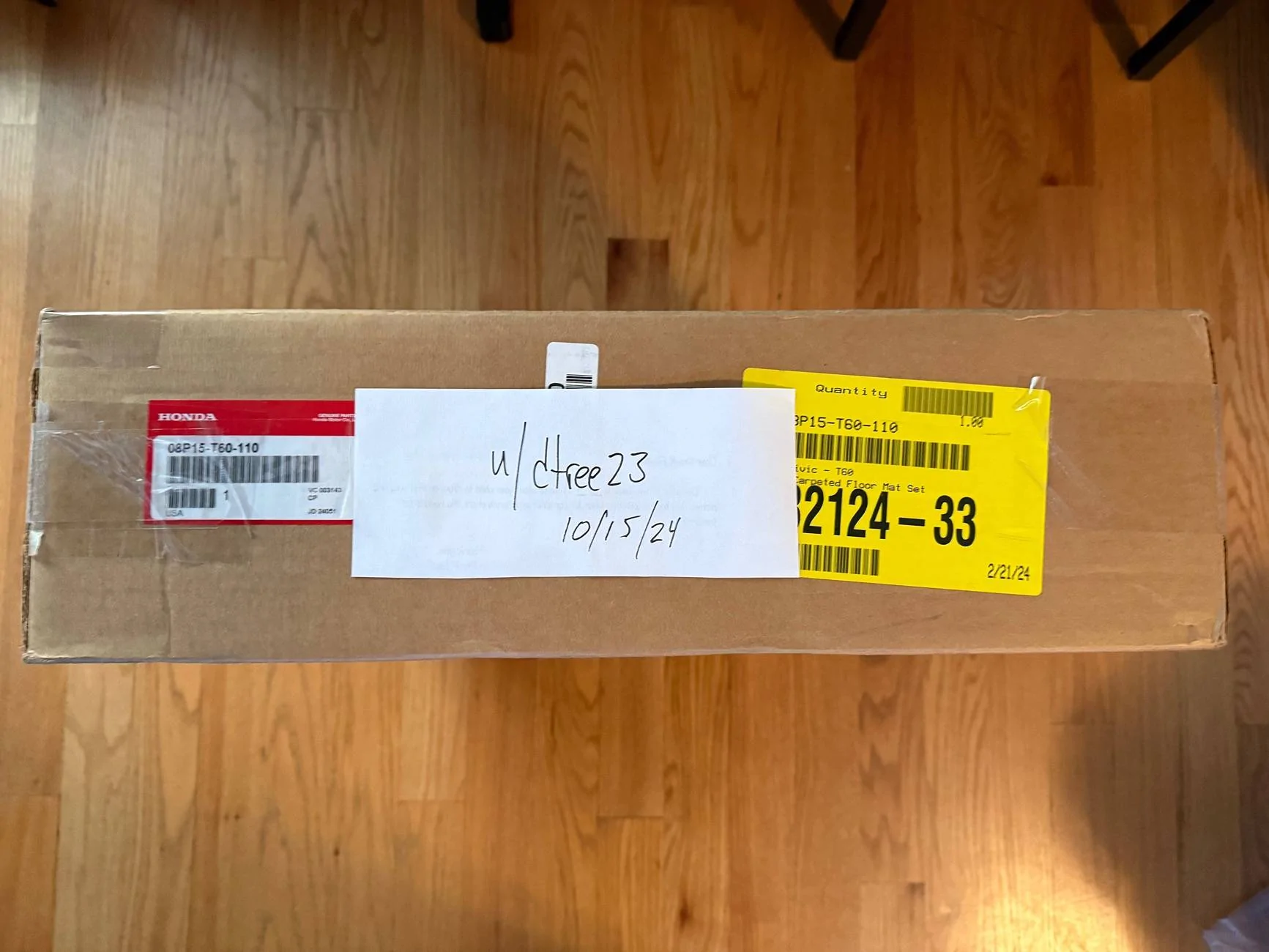 11th Gen Honda Civic FS: Cargo Tray & Floor Mats IMG_0287