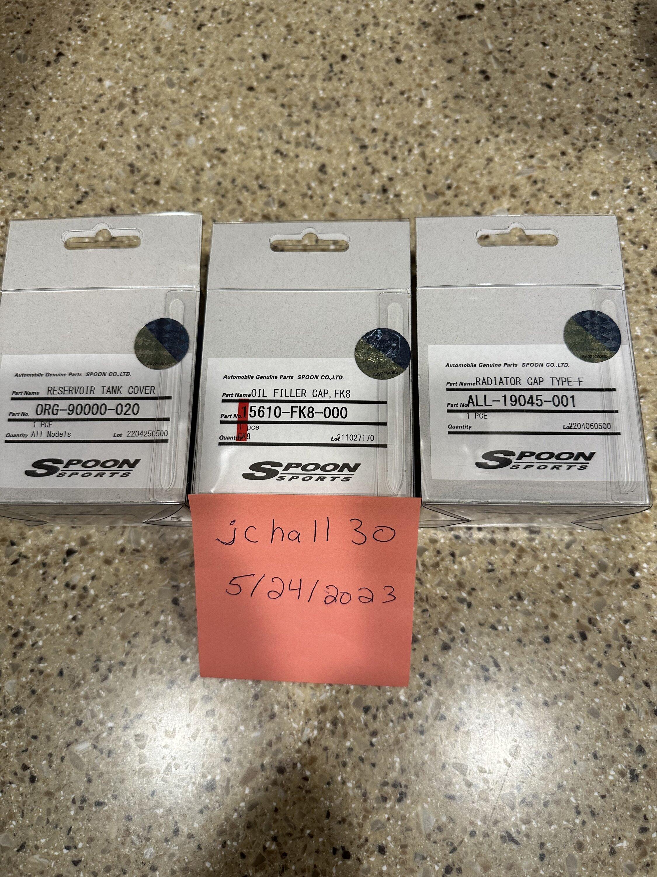 11th Gen Honda Civic SOLD—F/S Spoon Oil/Radiator Cap plus Reservoir Tank Cover IMG_0294