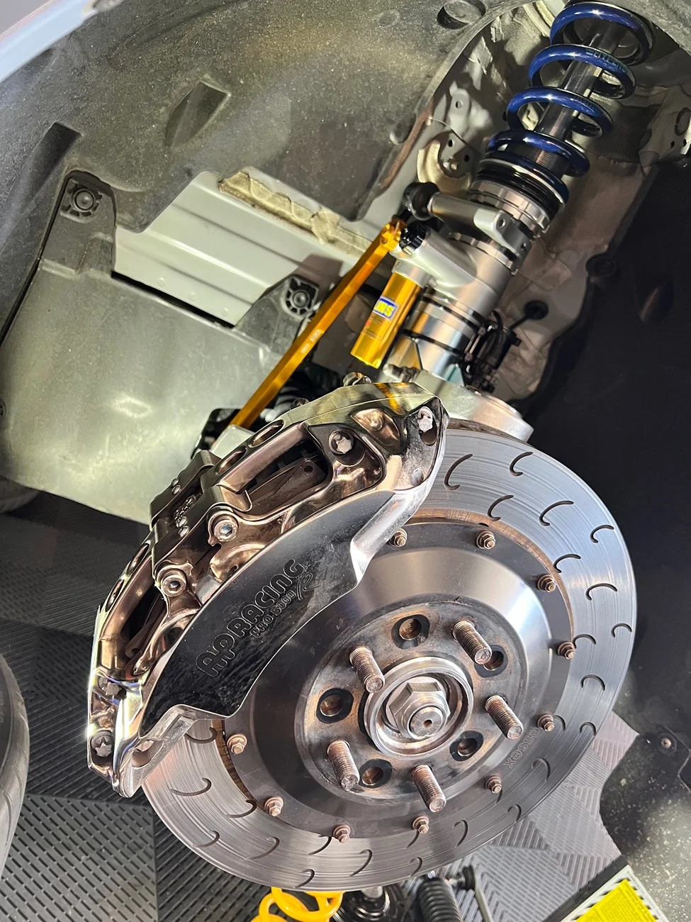 11th Gen Honda Civic Custom Ohlins TTX coilovers custom prototype for my FL5 IMG_0318