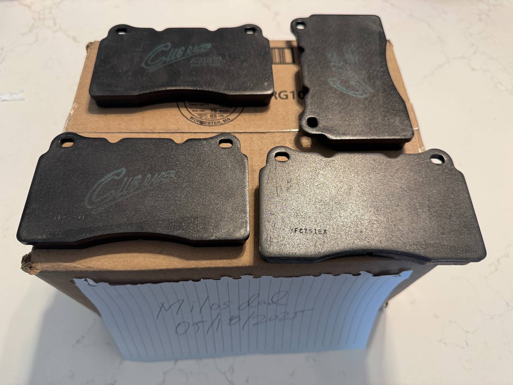 11th Gen Honda Civic FS: Project Mu Brake Pads PCR09F506 IMG_0320.JPG