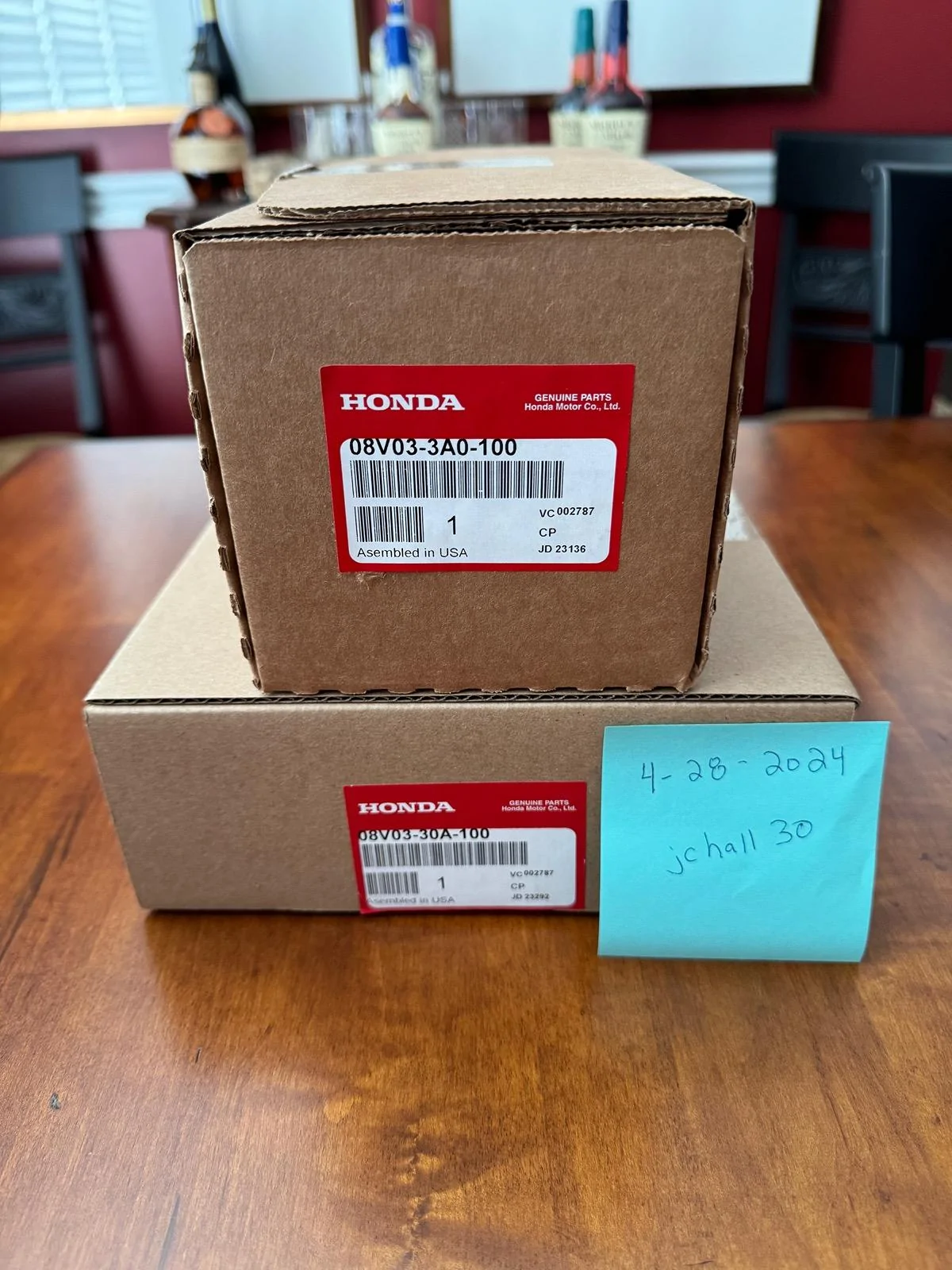 11th Gen Honda Civic SOLD-FS:  OEM Honda Homelink mirror and wire harness kit IMG_0618