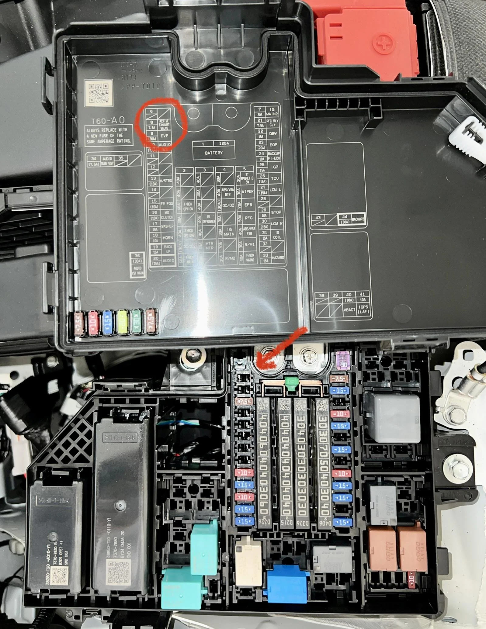 11th Gen Honda Civic FL5 stock exhaust valve: Fuse pulled/always open - exterior sound clips IMG_0797