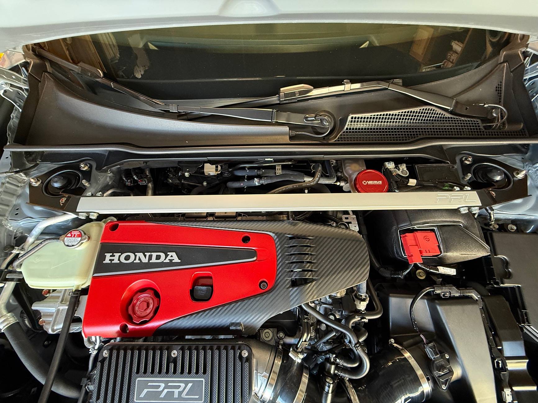 11th Gen Honda Civic Seam sealer cracking on strut tower IMG_0828