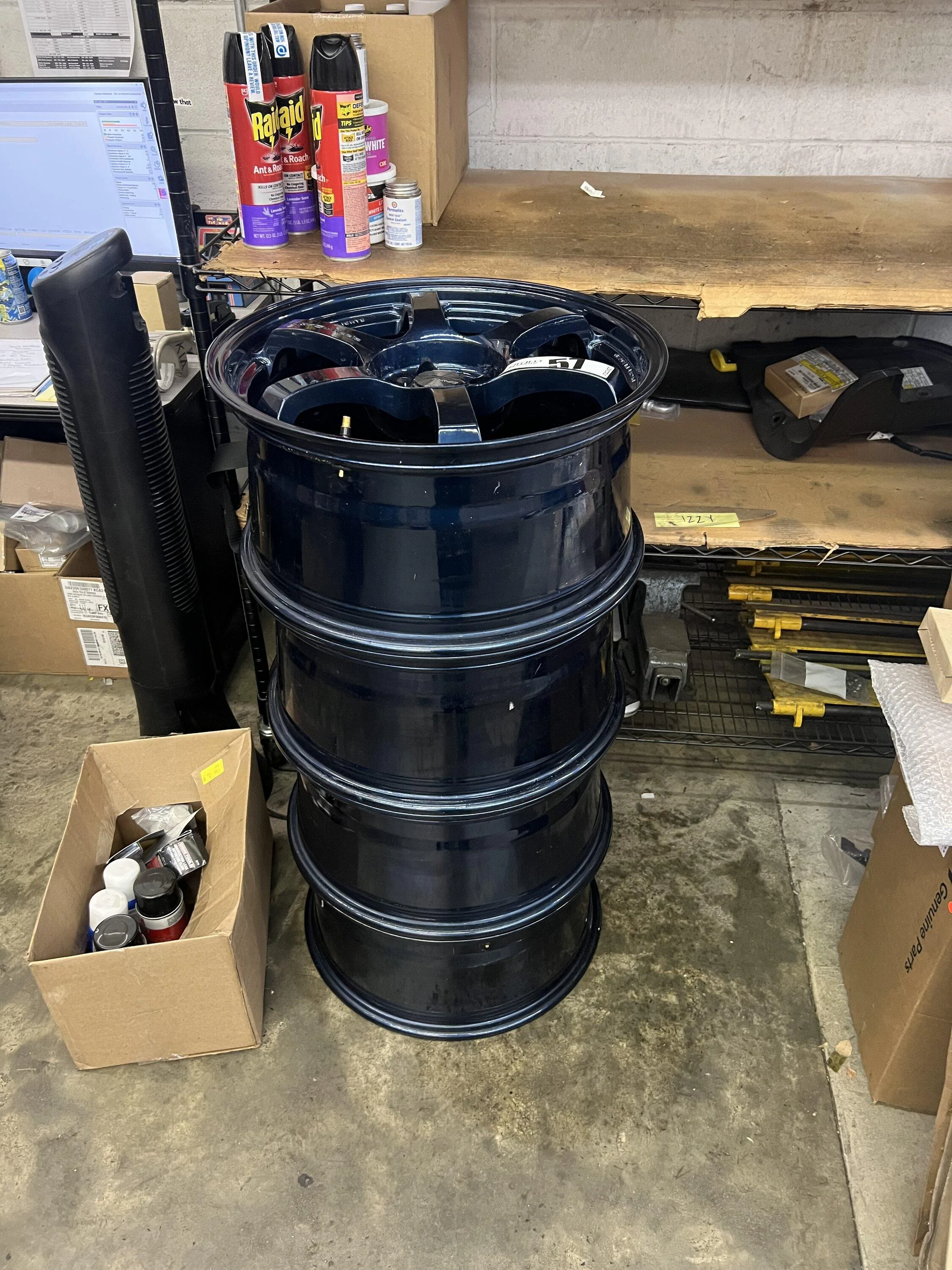 11th Gen Honda Civic FS: Rays gram lights 57DR 18x8.5 +37 5x114.3 mag blue IMG_0884