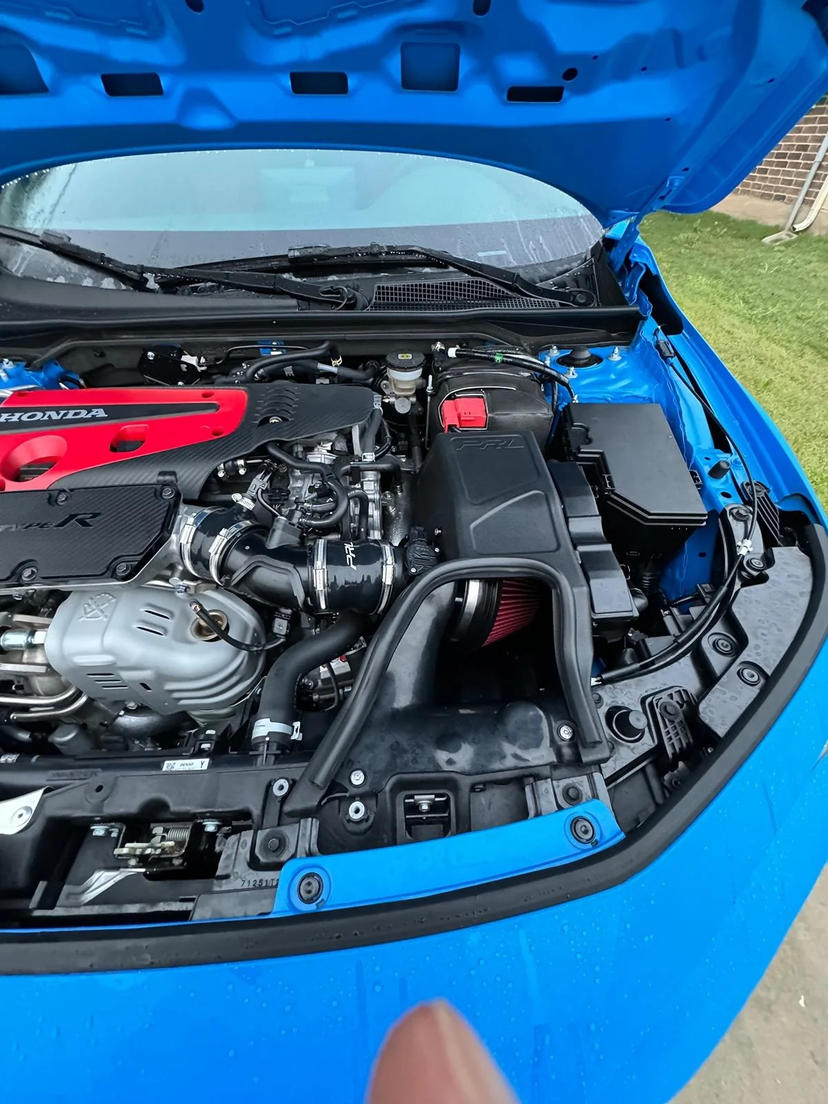 11th Gen Honda Civic FL5 PRL HVI Intake Installed IMG_0914