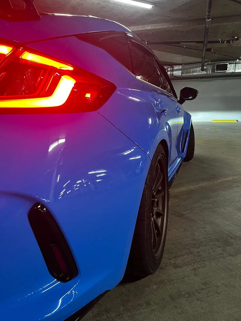 11th Gen Honda Civic Boost Blue with Volk Racing CE 28 IMG_0948