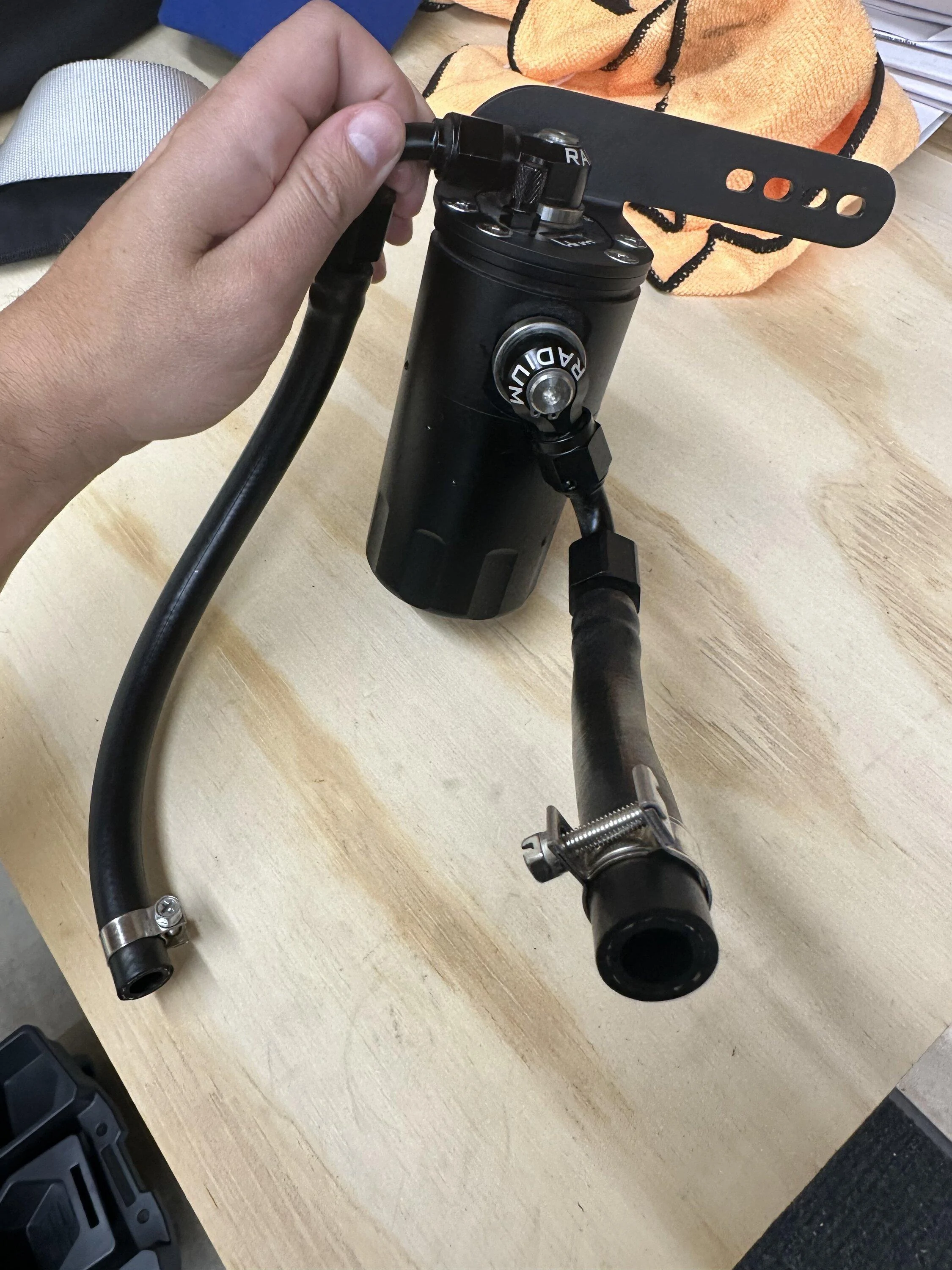 11th Gen Honda Civic Radium catch can pvc IMG_1091