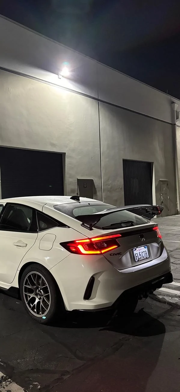 11th Gen Honda Civic FL5 Vanity Plate Hall of Fame IMG_1113