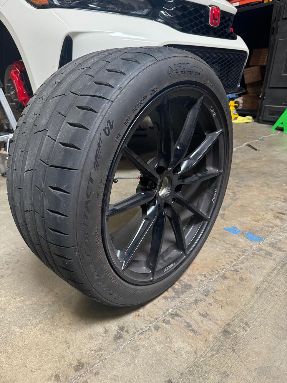 11th Gen Honda Civic Gauging Interest, SCCA BS Legal Fitment Titan 7 wheels IMG_1131