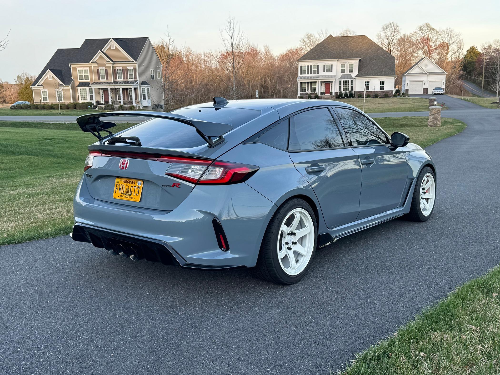 11th Gen Honda Civic SOLD 2023 Sonic Grey Civic Type R 3200 miles+ Light mods IMG_1149 2