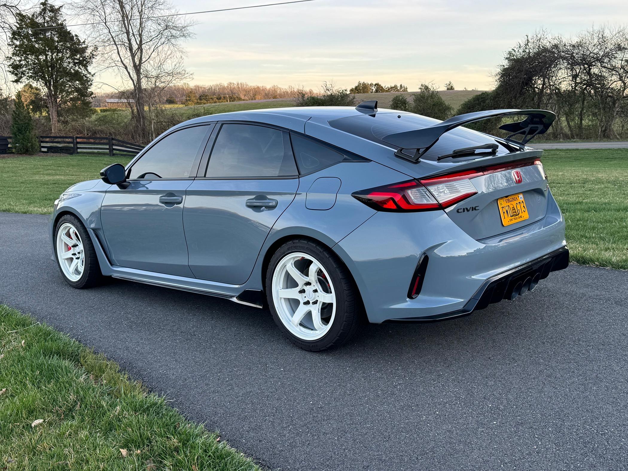 11th Gen Honda Civic SOLD 2023 Sonic Grey Civic Type R 3200 miles+ Light mods IMG_1152 2