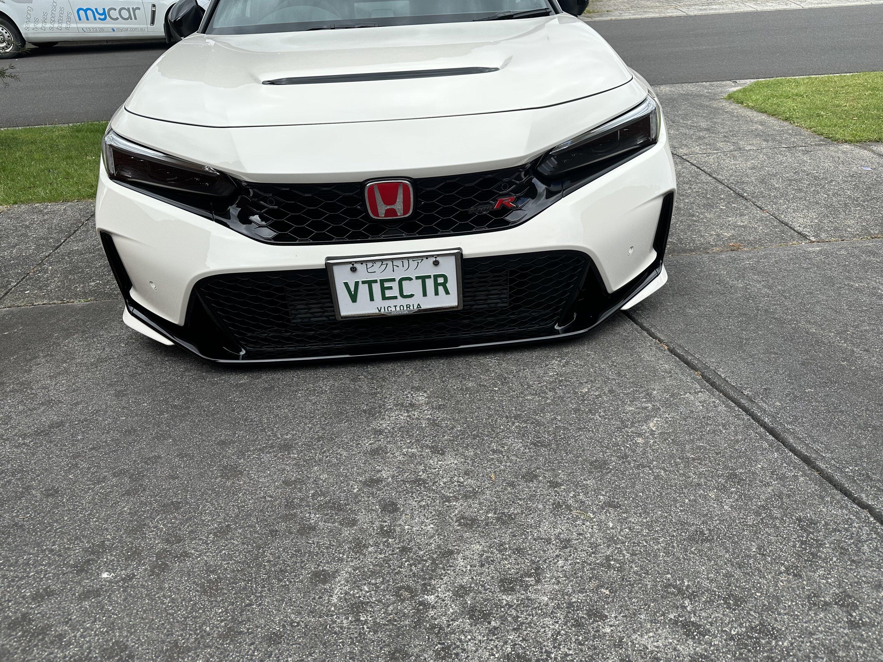 11th Gen Honda Civic Sticker Strip on Bottom Fairing IMG_1158