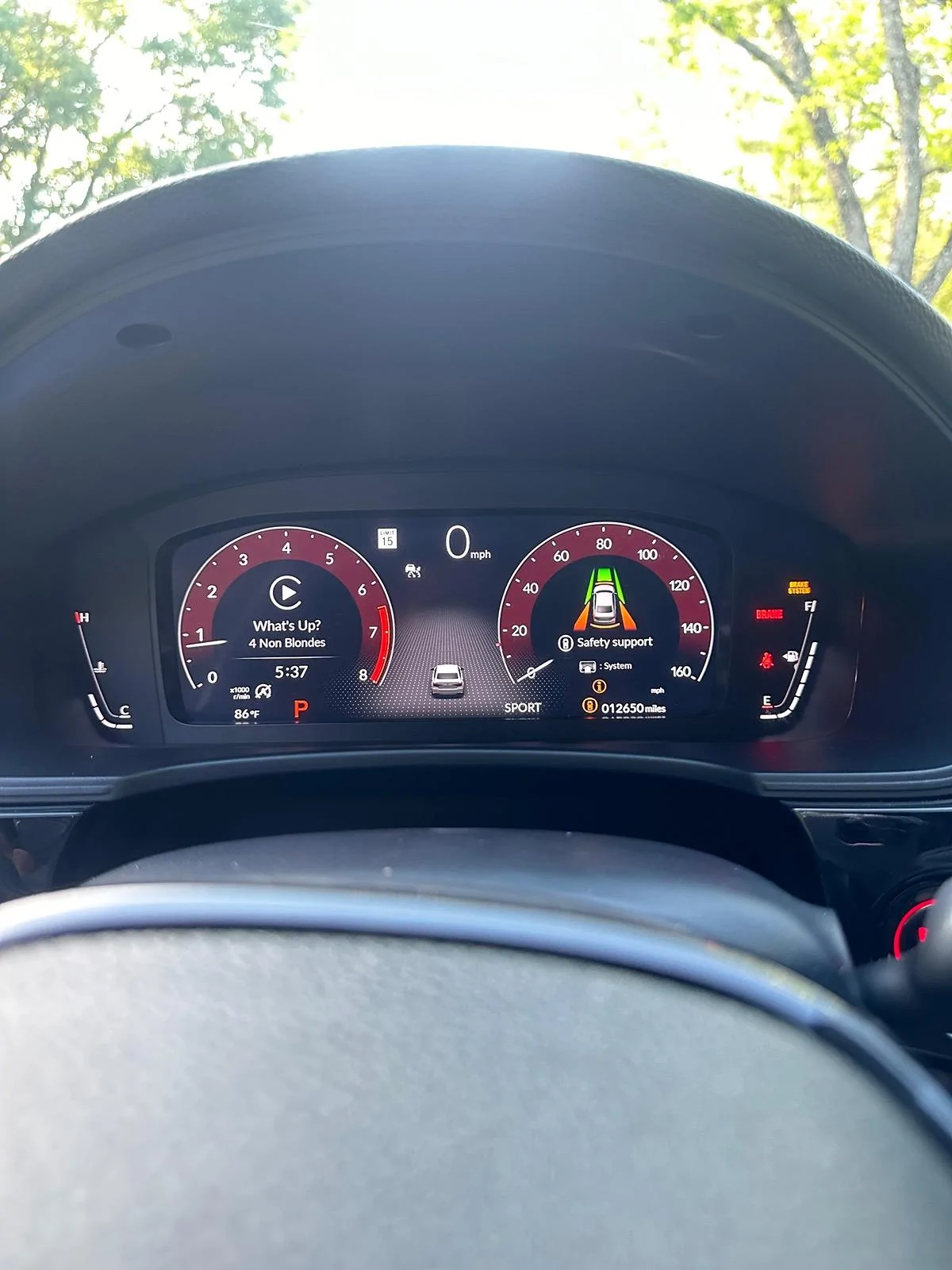 11th Gen Honda Civic Civic Sport to Touring Gauge Cluster swap. IMG_1196