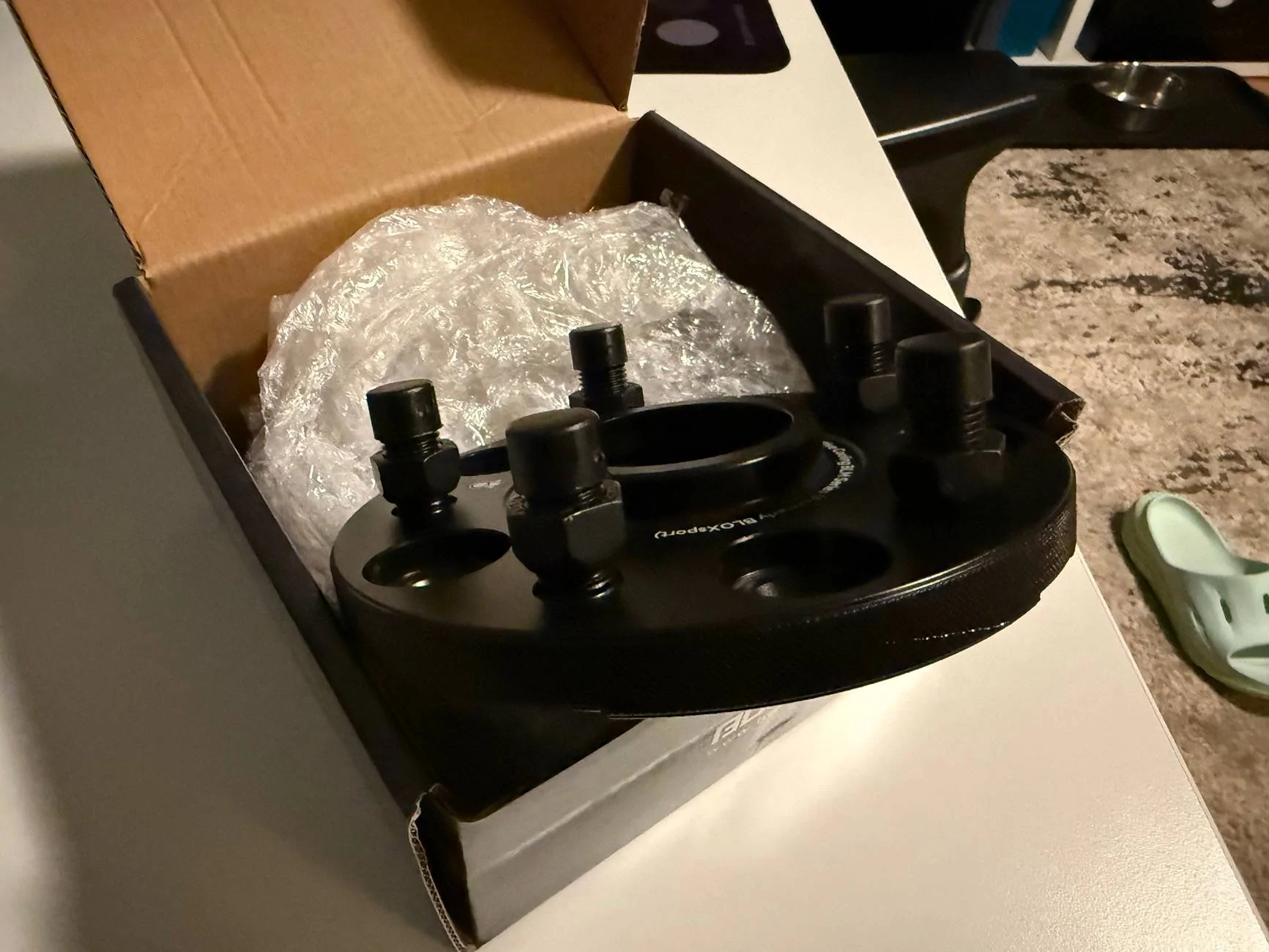 11th Gen Honda Civic BONOSS Forged Active Cooling Hubcentric Wheel Spacers PCD5x120 BNIB IMG_1211