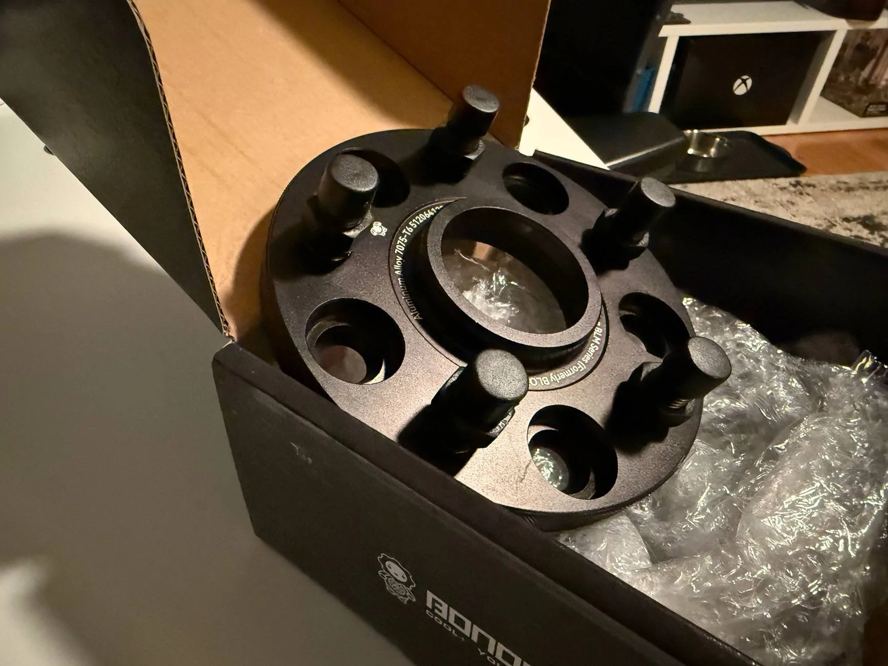 11th Gen Honda Civic BONOSS Forged Active Cooling Hubcentric Wheel Spacers PCD5x120 BNIB IMG_1213