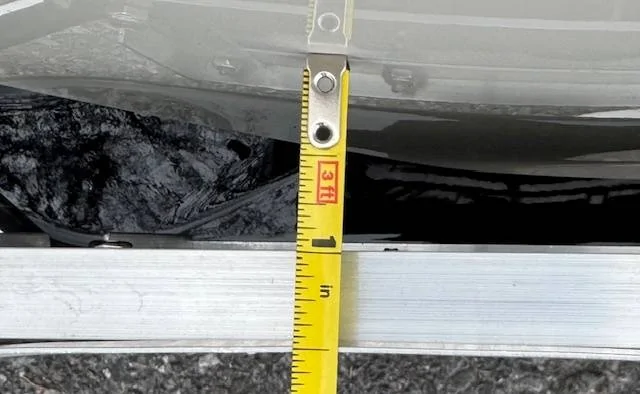 11th Gen Honda Civic Offset Front License Plate Bracket (No Drill) IMG_1262