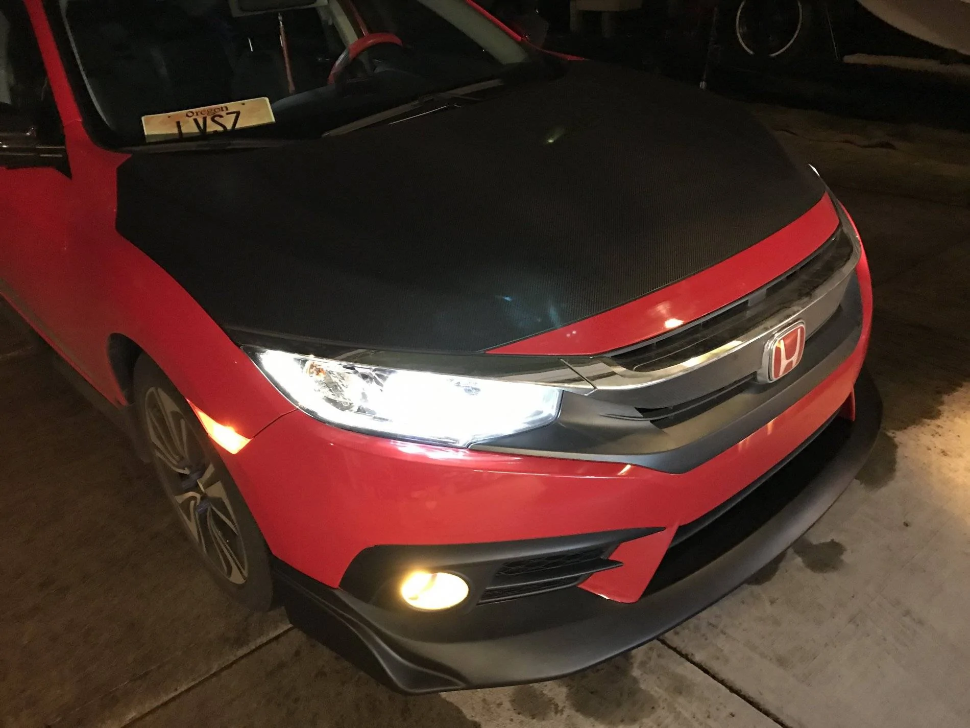 11th Gen Honda Civic IKon front lip.... pretty good quality IMG_1414