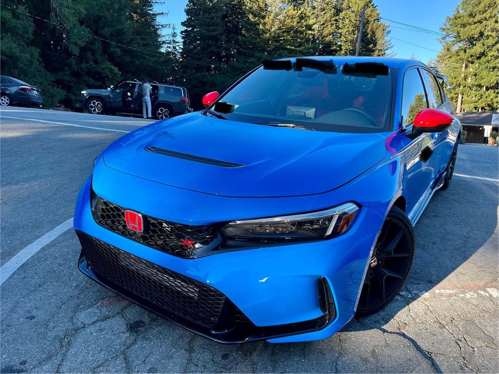 11th Gen Honda Civic Red mirror caps IMG_1484