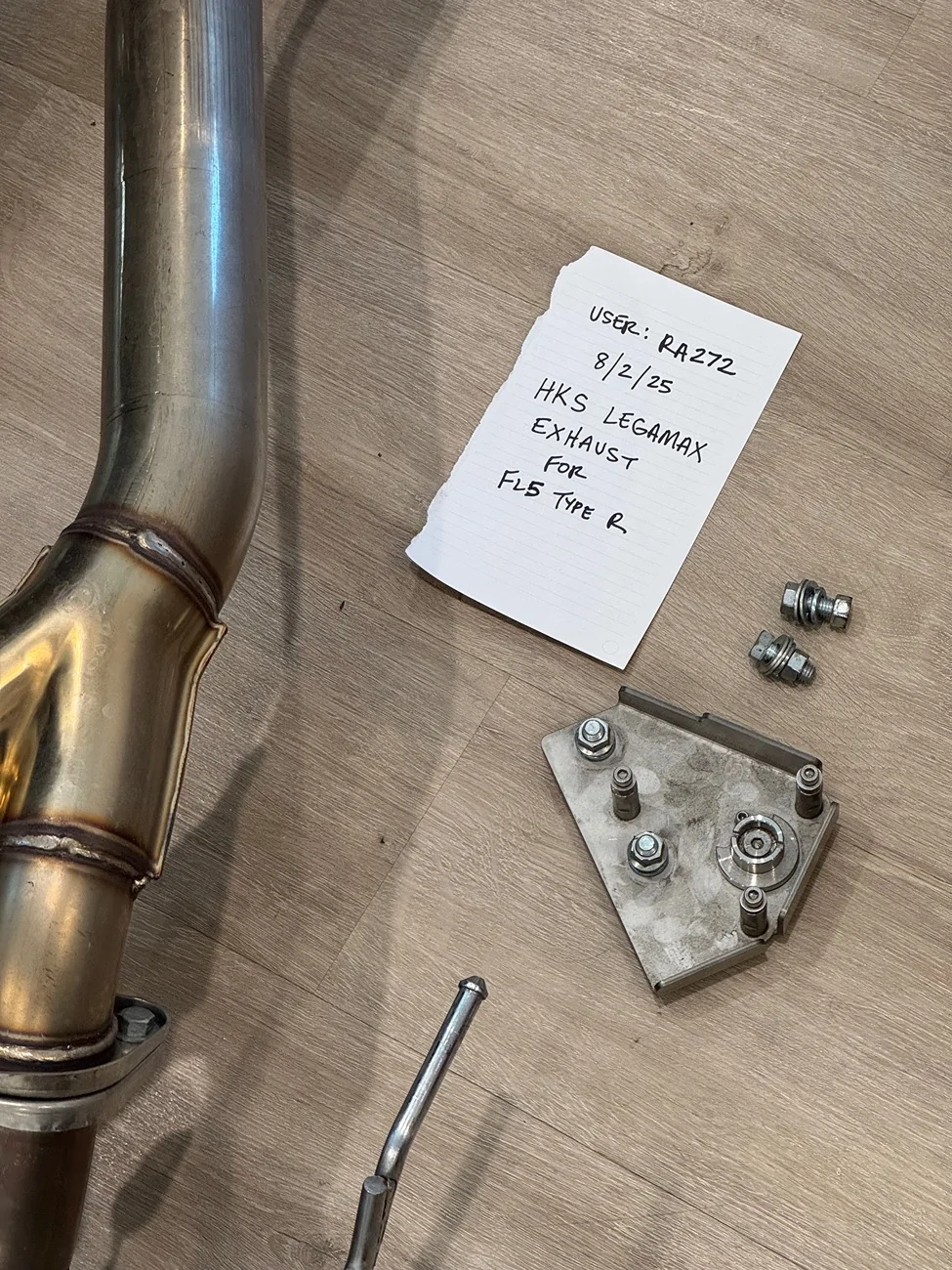 11th Gen Honda Civic FS: HKS Legamax Exhaust IMG_1500