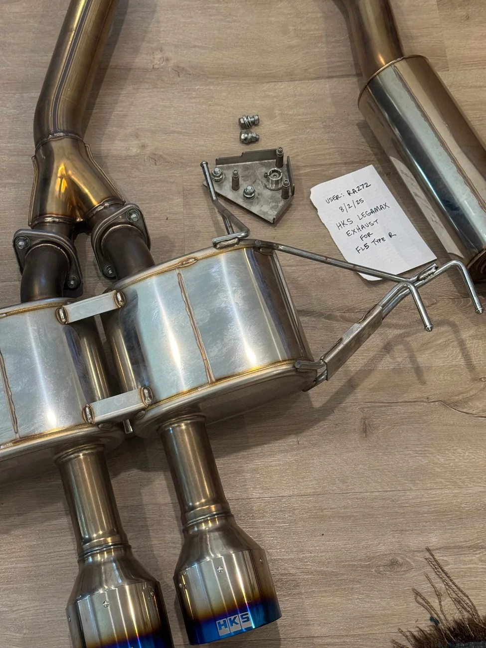 11th Gen Honda Civic FS: HKS Legamax Exhaust IMG_1505