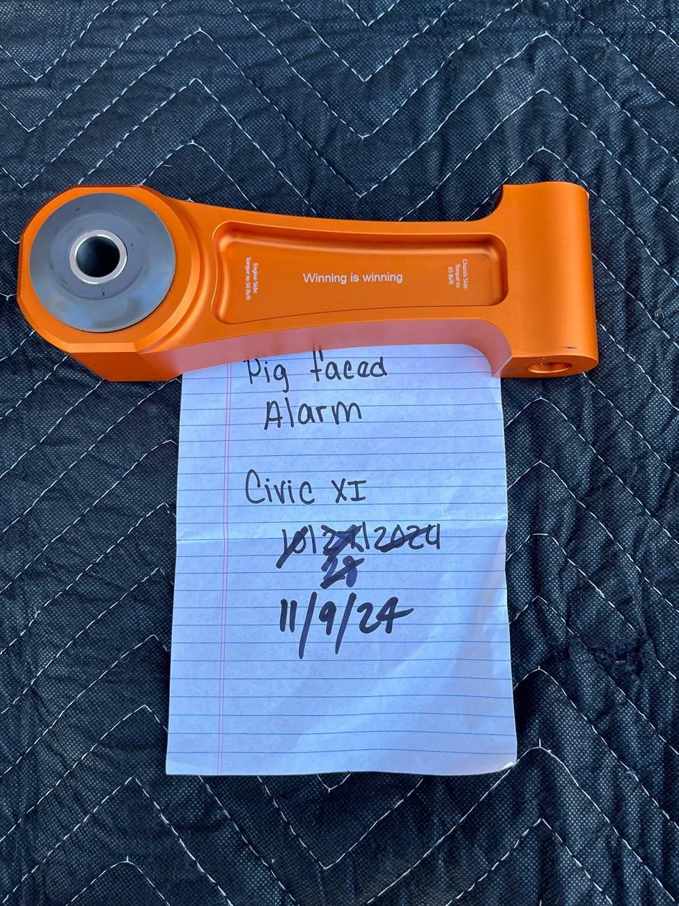 11th Gen Honda Civic SOLD FL5 27Won Rear Motor Mount [Street 70a] | $70 Shipped IMG_1563