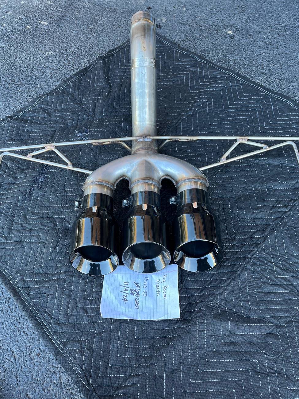 11th Gen Honda Civic FL5 Awe Track Exhaust Black Diamond Tips | $400 Local Pickup IMG_1567