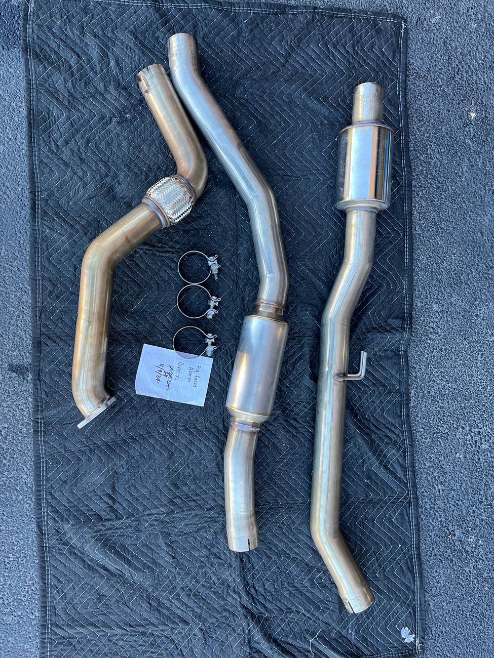 11th Gen Honda Civic FL5 Awe Track Exhaust Black Diamond Tips | $400 Local Pickup IMG_1568