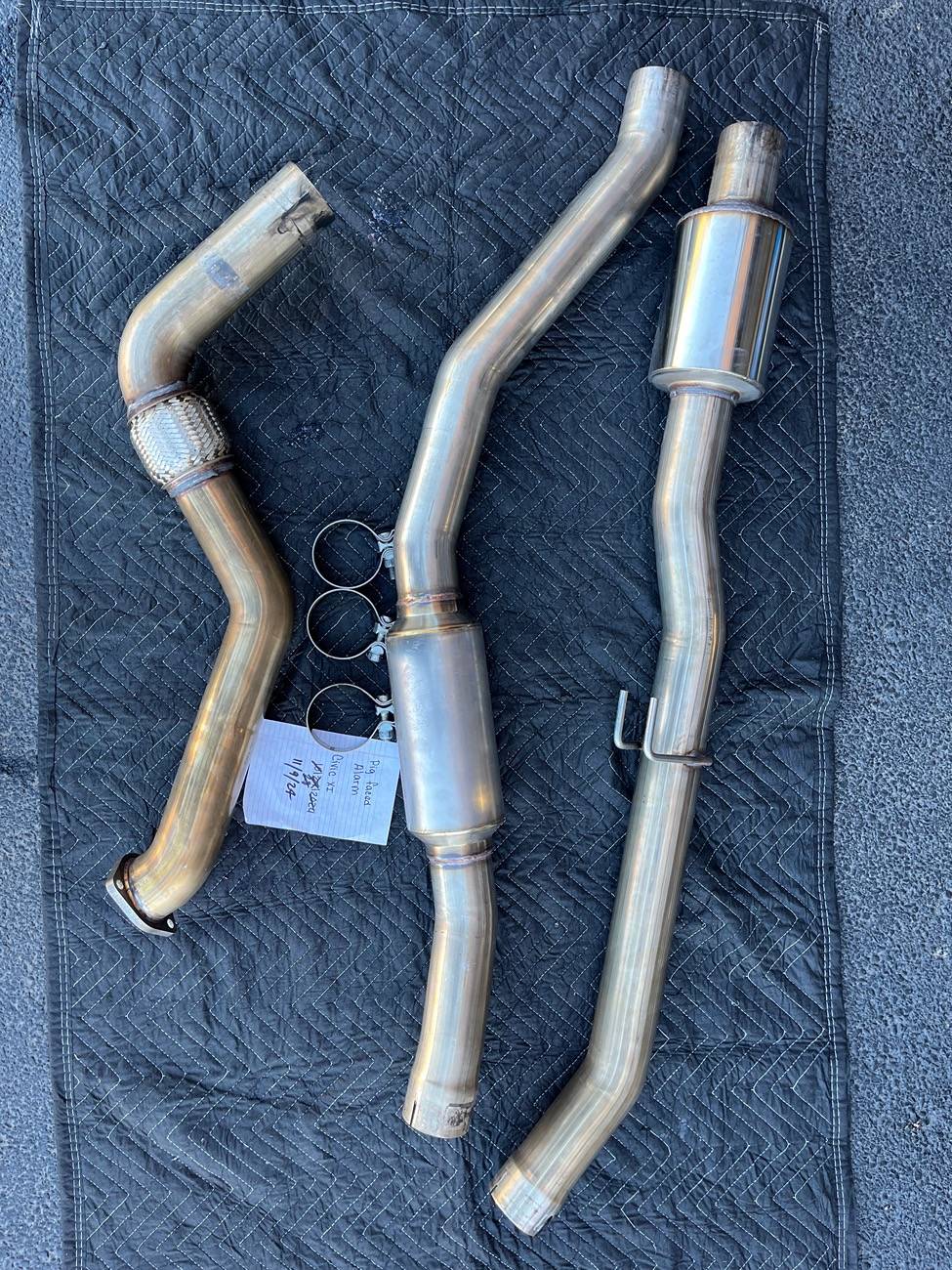 11th Gen Honda Civic FL5 Awe Track Exhaust Black Diamond Tips | $400 Local Pickup IMG_1569