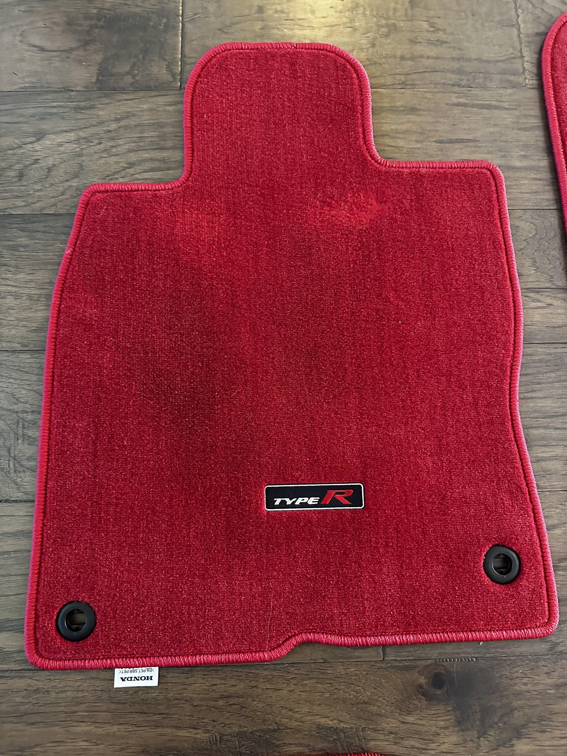 11th Gen Honda Civic FL5 Type R Red OEM floor mats.  Used < 500 mi IMG_1581