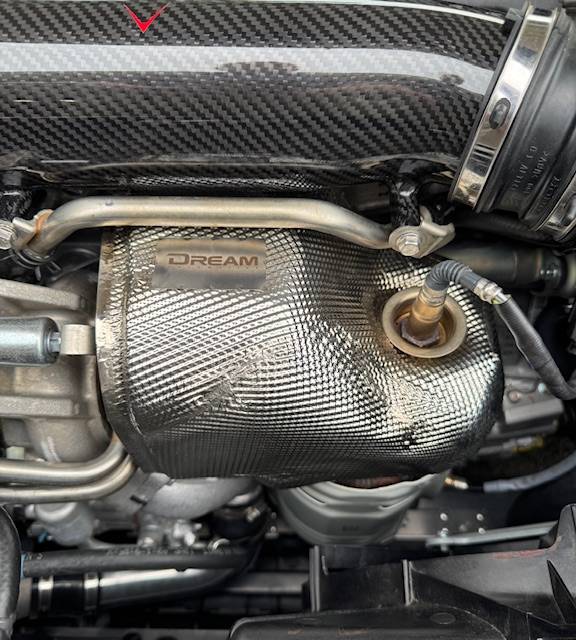11th Gen Honda Civic Swain Tech Coated TSP Downpipe w/ Thermal Heat Insulation IMG_1651