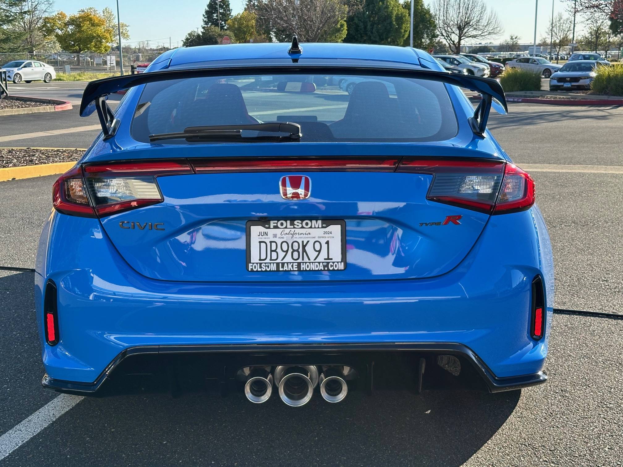 11th Gen Honda Civic 2024 Boost Blue Pearl w/ ITS and CTR ADS modules IMG_1855