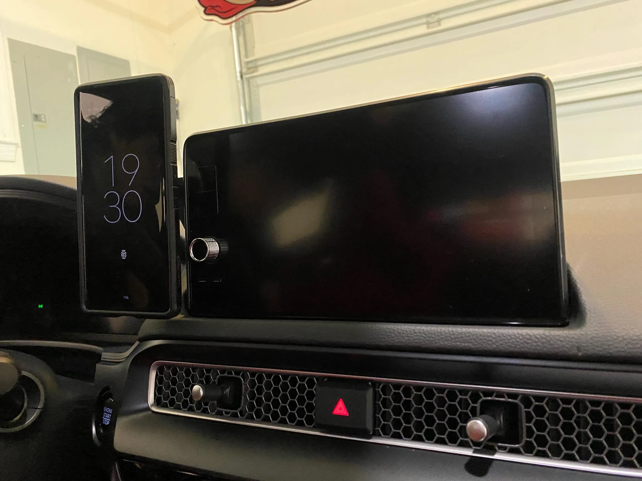 11th Gen Honda Civic Martoffes Display Attachment for Phone Mount IMG_20231129_193048