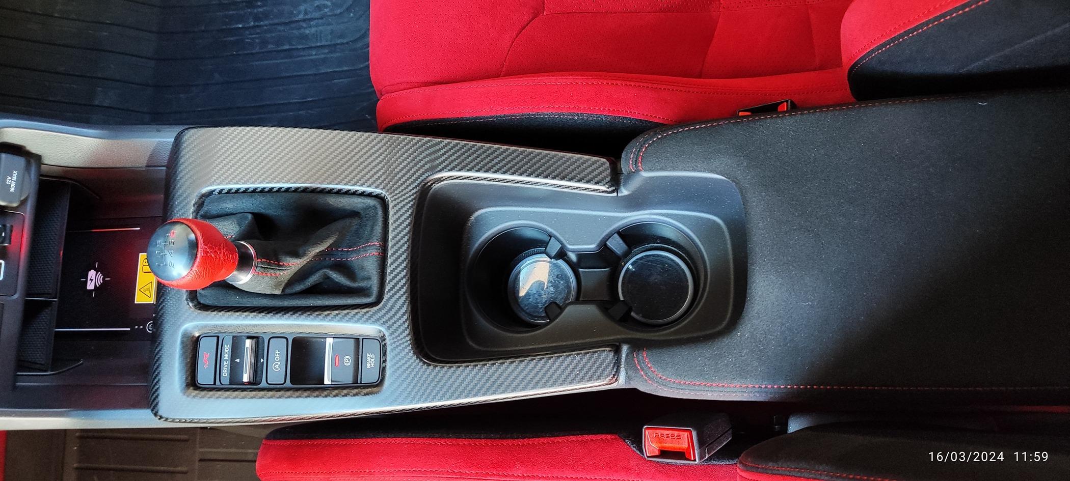 11th Gen Honda Civic JSWAN Real Carbon Fiber Center Console IMG_20240316_115955