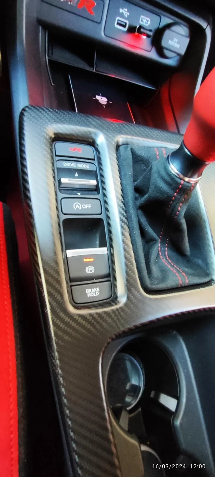 11th Gen Honda Civic JSWAN Real Carbon Fiber Center Console IMG_20240316_120038