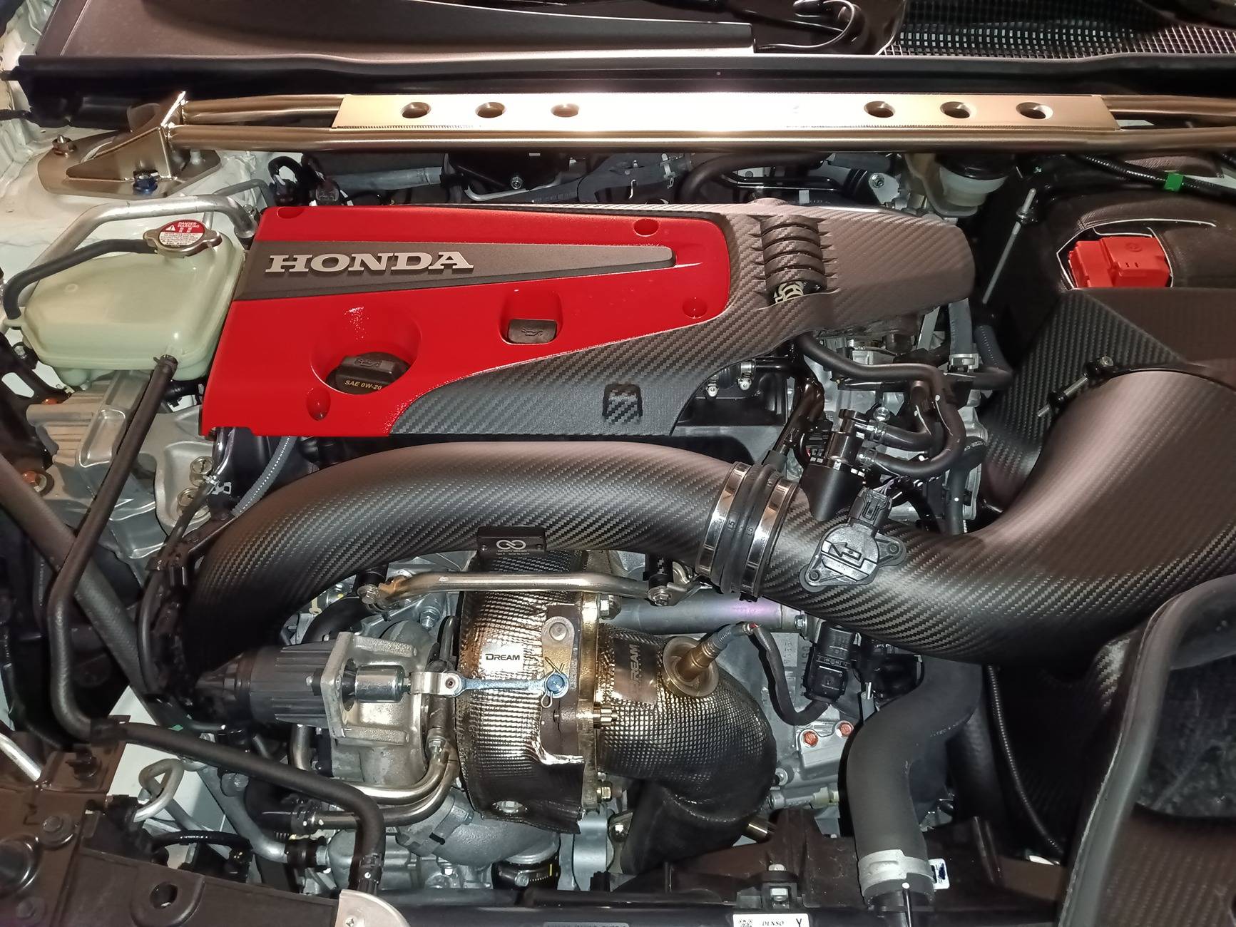11th Gen Honda Civic Infinity Design Intake and Turbo Inlet IMG_20241225_152253