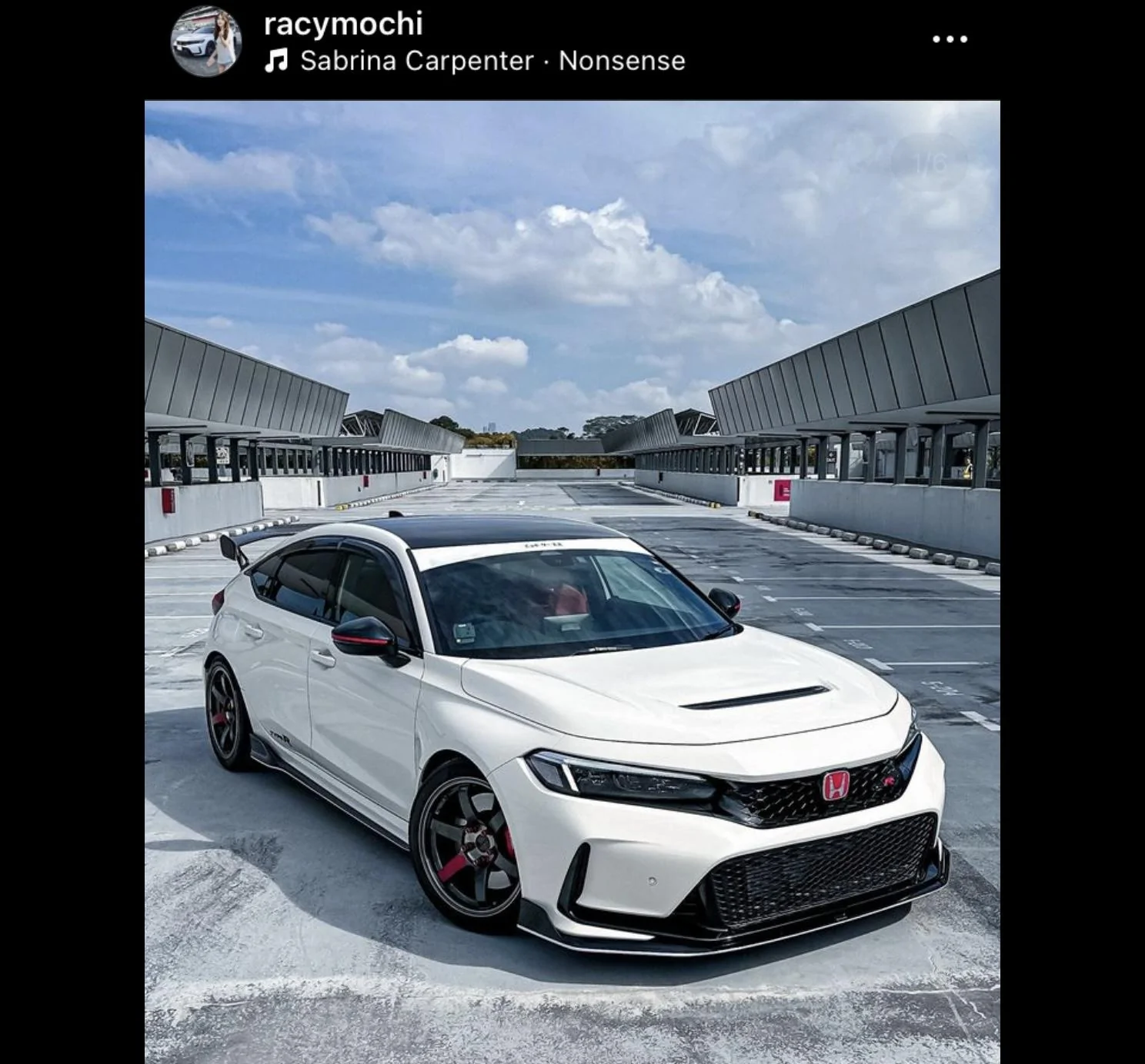 11th Gen Honda Civic Red Pin Stripes IMG_2030