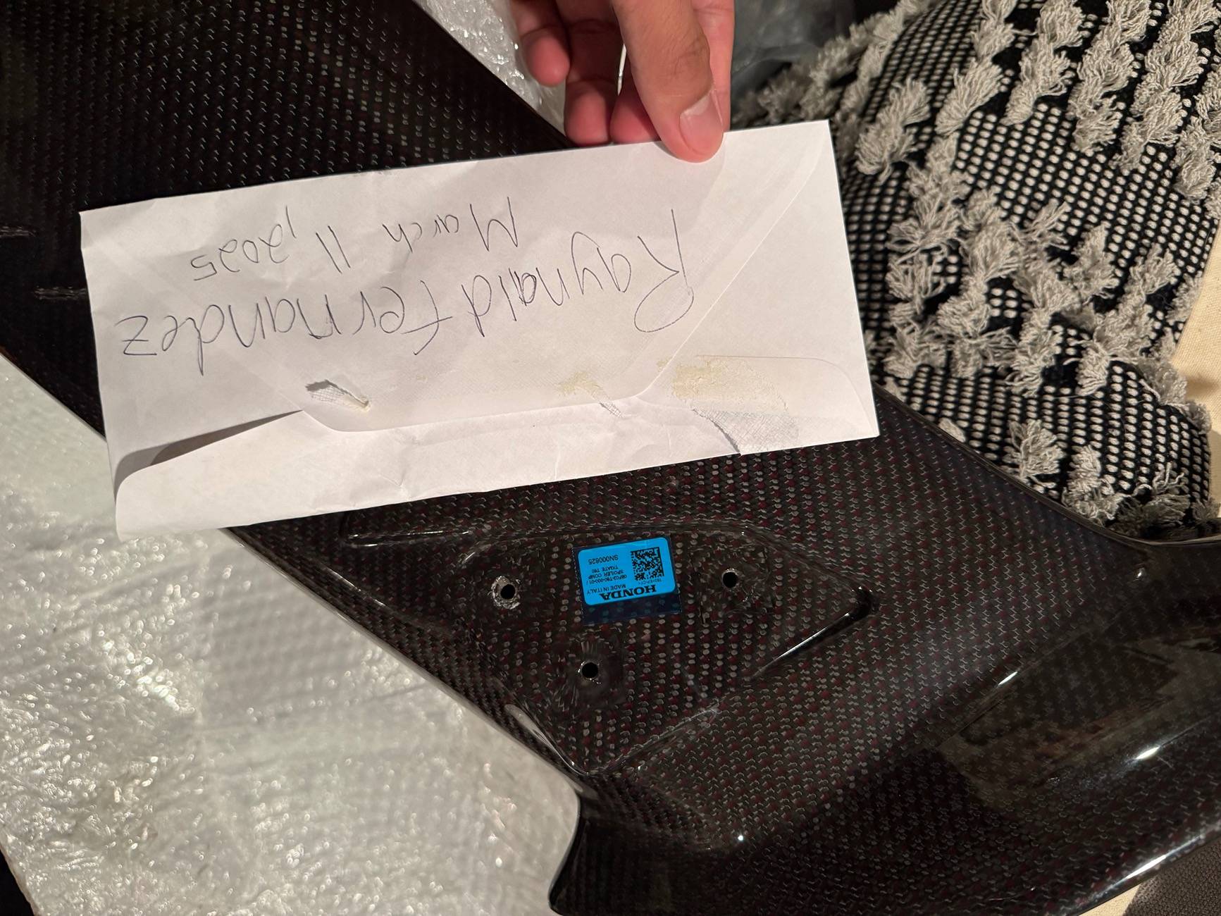 11th Gen Honda Civic OEM Carbon fiber wing IMG_2059