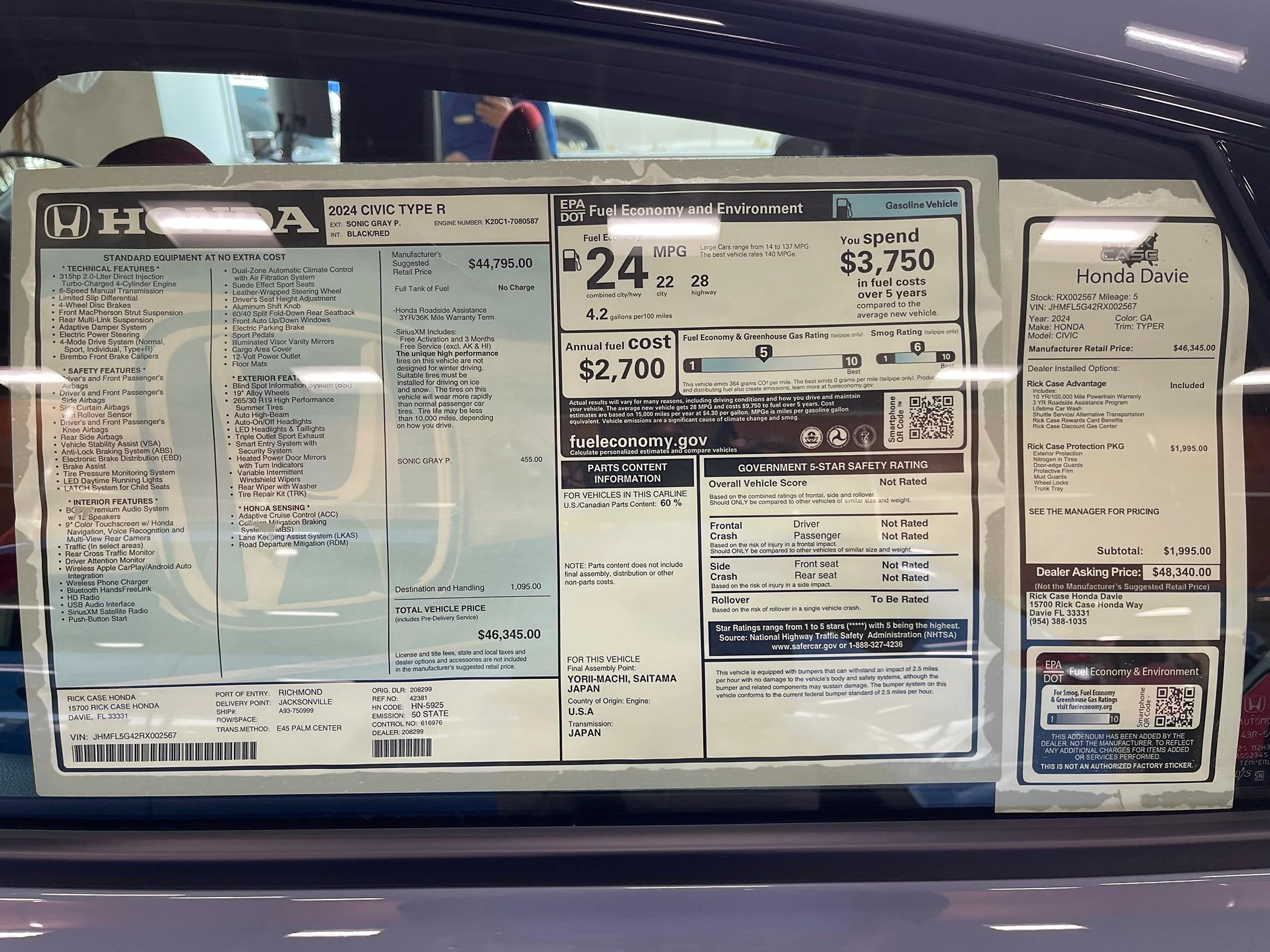 11th Gen Honda Civic 2023 Civic Type R Waitlist / Deposit / Reservations List - Check in here! IMG_2062