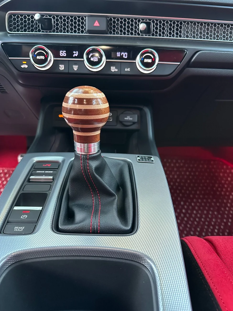 11th Gen Honda Civic 917 Knob - for my "fwd GT3" - IMG_2062