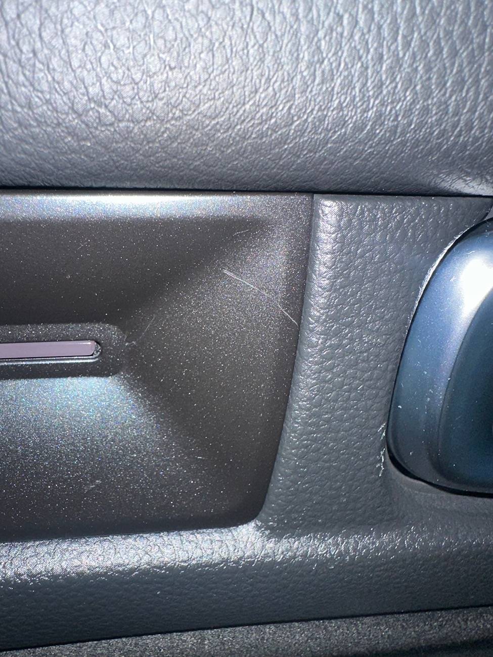 11th Gen Honda Civic Scratches on door panels at delivery IMG_2098
