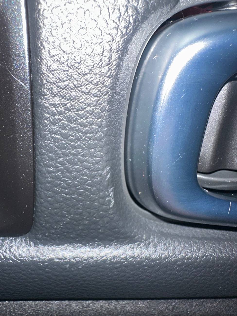 11th Gen Honda Civic Scratches on door panels at delivery IMG_2100