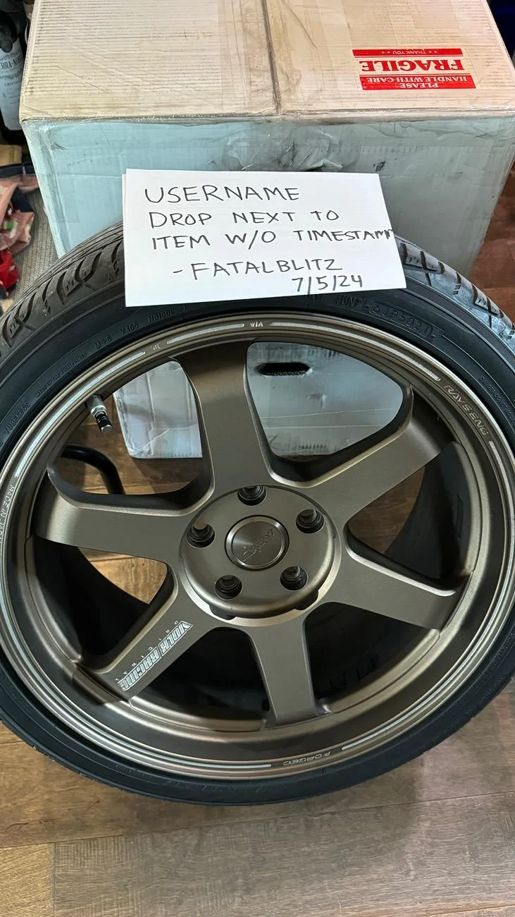 11th Gen Honda Civic [SOLD] Volk TE37 Ultra OG Bronze - 19x9.5 +43 IMG_2172